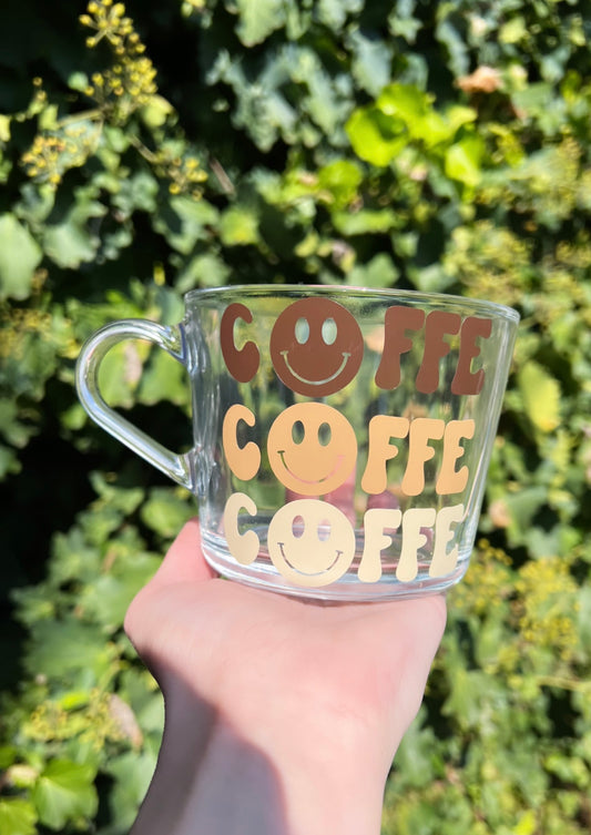 Coffee glass mug